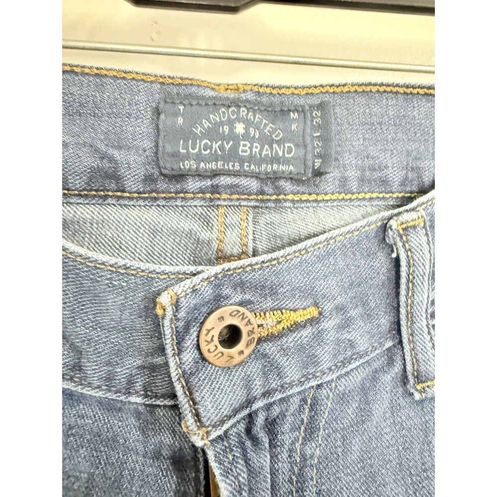 Lucky Brand Jeans Mens 221 Original Straight Stone Wash 32x32 (fits 33x31) - Picture 16 of 16